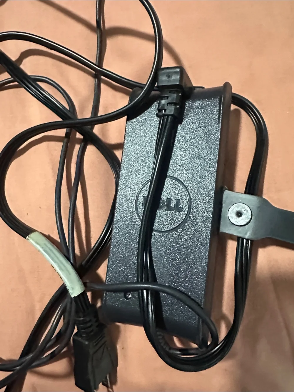 Dell Black AC Adapter Power Brick with Cable